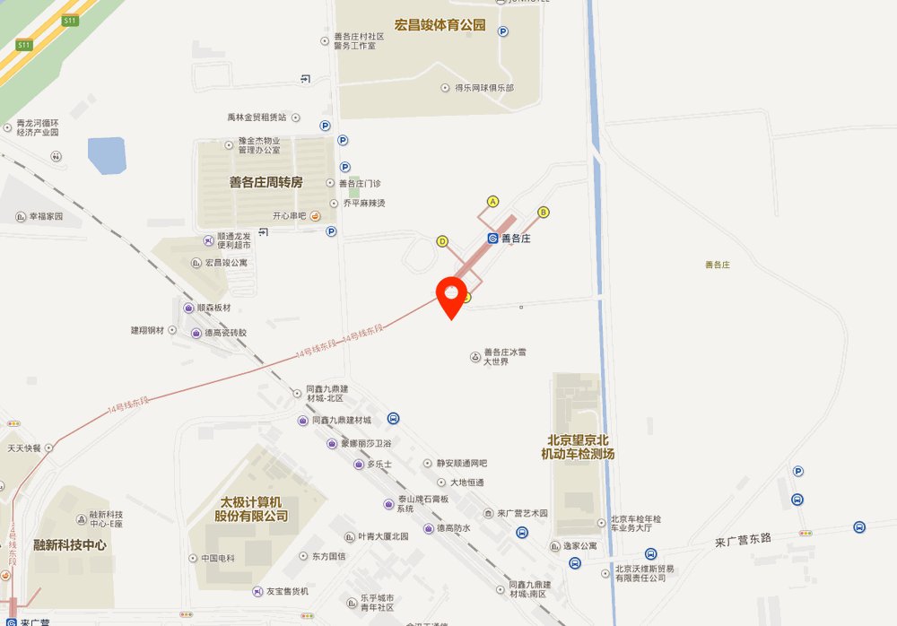 华昱中心位置地图